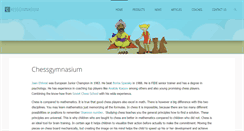 Desktop Screenshot of chessgymnasium.com